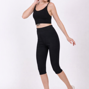 Plain Capri Jeggings